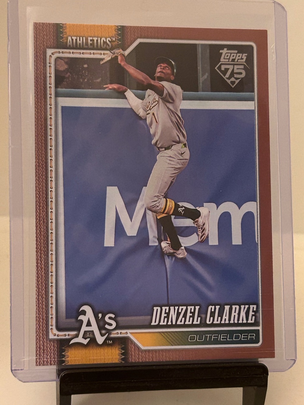Denzel Clarke 2026 Topps series Baseball numbered 422 out of 2026